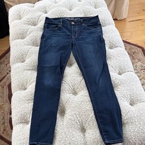 American Eagle Outfitters Dark Blue Skinny Jeans